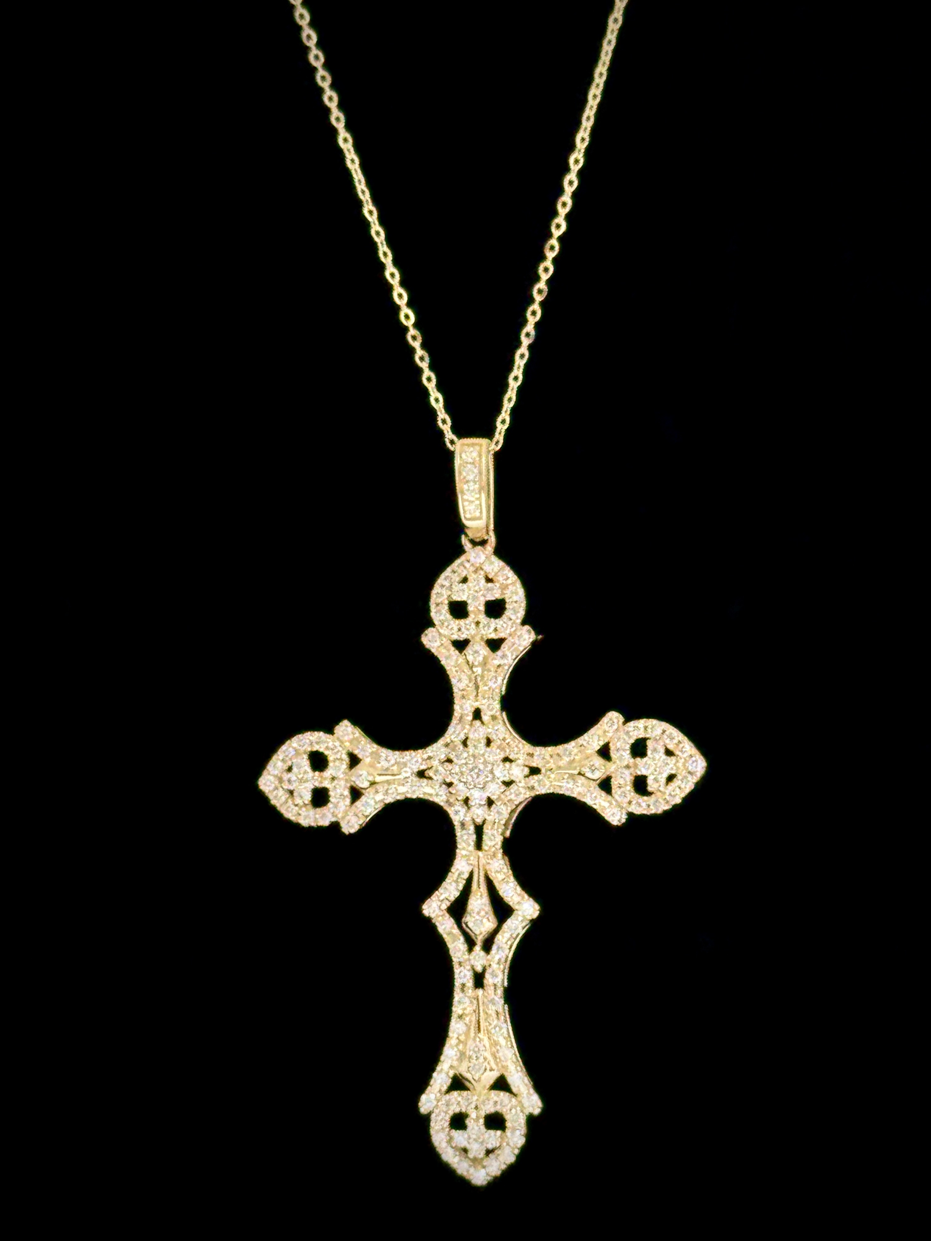 Cross Pendant w/Chain-419770